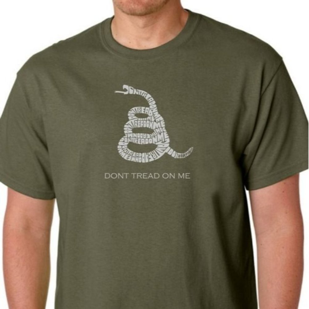 LA‎ Pop Art NWT don't tread on me snake graphic tee men's size small